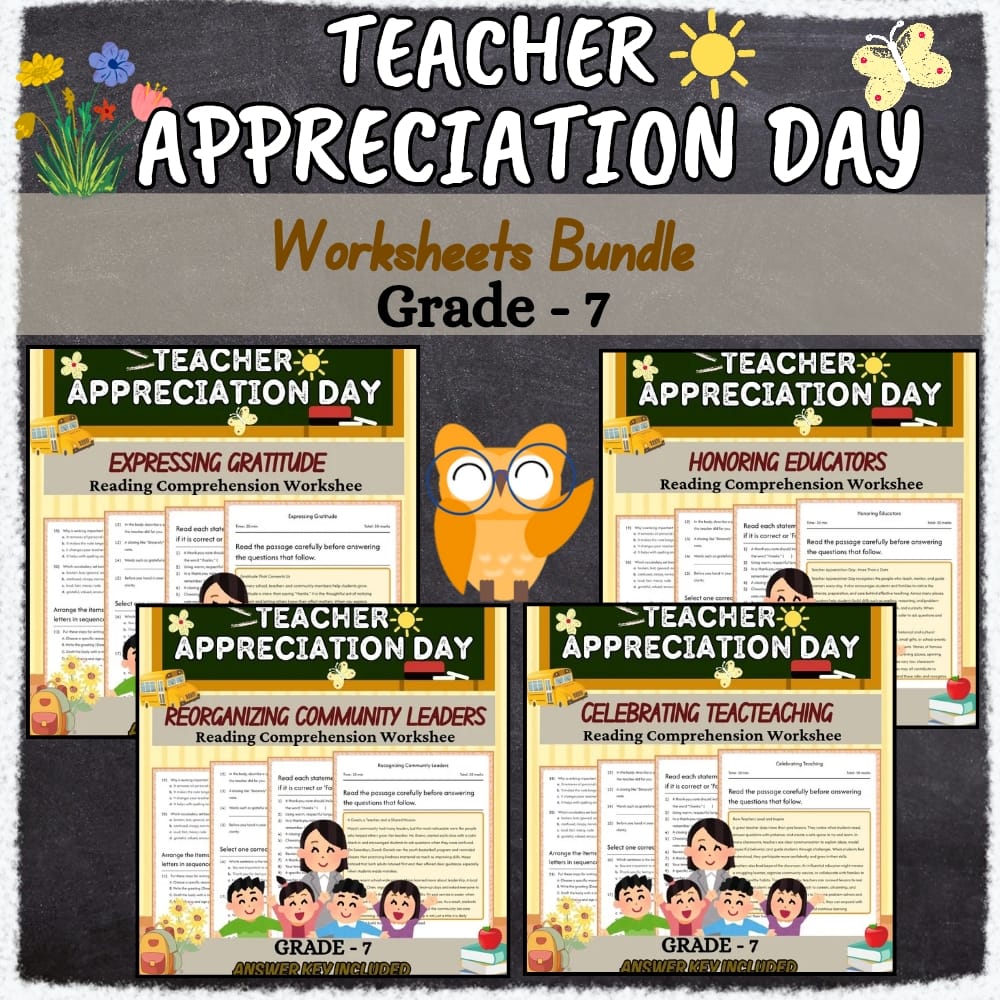 Grade 7 Holiday Gratitude Activities: Custom Lesson Bundle (NGSS) — bundle cover