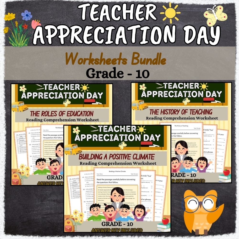 Grade 10 Holiday Teacher Appropriate Day SEL Activities Custom Bundle (UDL) — bundle cover