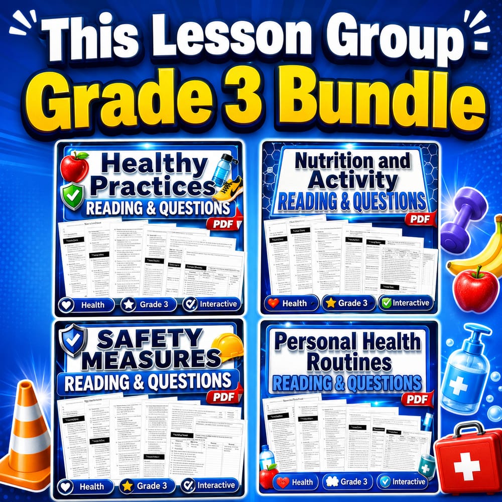 This Lesson Group - Grade 3 Bundle — bundle cover