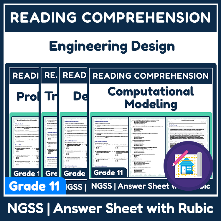 Grade 11 Science Unit | Problem-Solving & Modeling Worksheets (PDF + Answer Key) — bundle cover