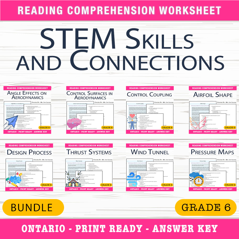 Grade 6 Science Unit | Scientific Skills & Responsible Practice Worksheet Bundle — bundle cover
