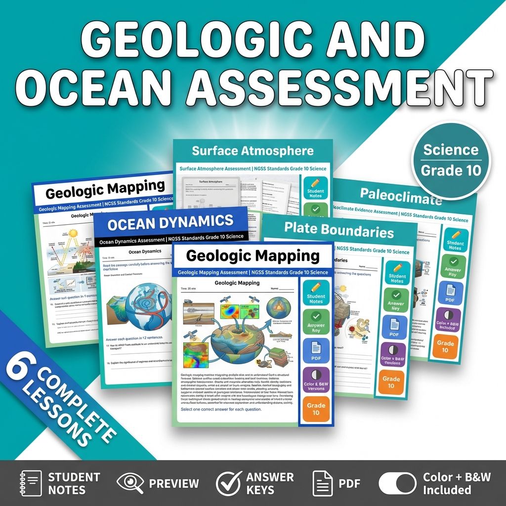 Grade 10 Science Mini Bundle | Evolution & Genetics Assessment (NGSS Aligned) — bundle cover