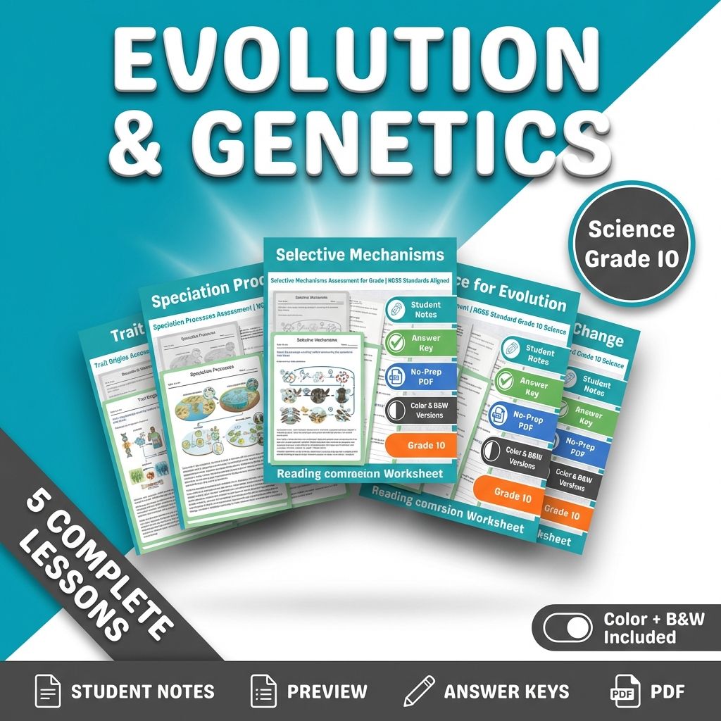 Grade 10 Science | Reaction Rates NGSS Assessment - Topic-Focused Curriculum Bundle — bundle cover