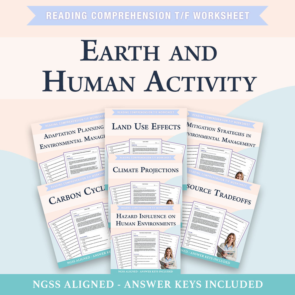 Grade 10 Science  | Environmental Management & Climate Change (PDF + Answer Key) — bundle cover