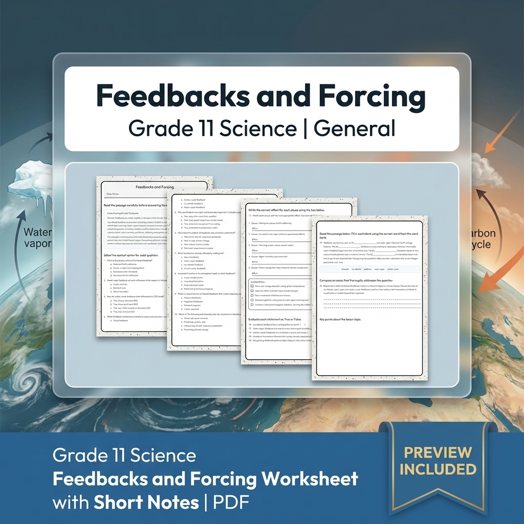 Grade 11 Science Modeling and Evidence Full-Year Bundle: General Framework — included worksheet 2