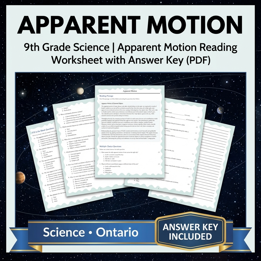 Grade 9 Science Bundle – Comprehensive NGSS-aligned Activities & Answer Keys — included worksheet 2