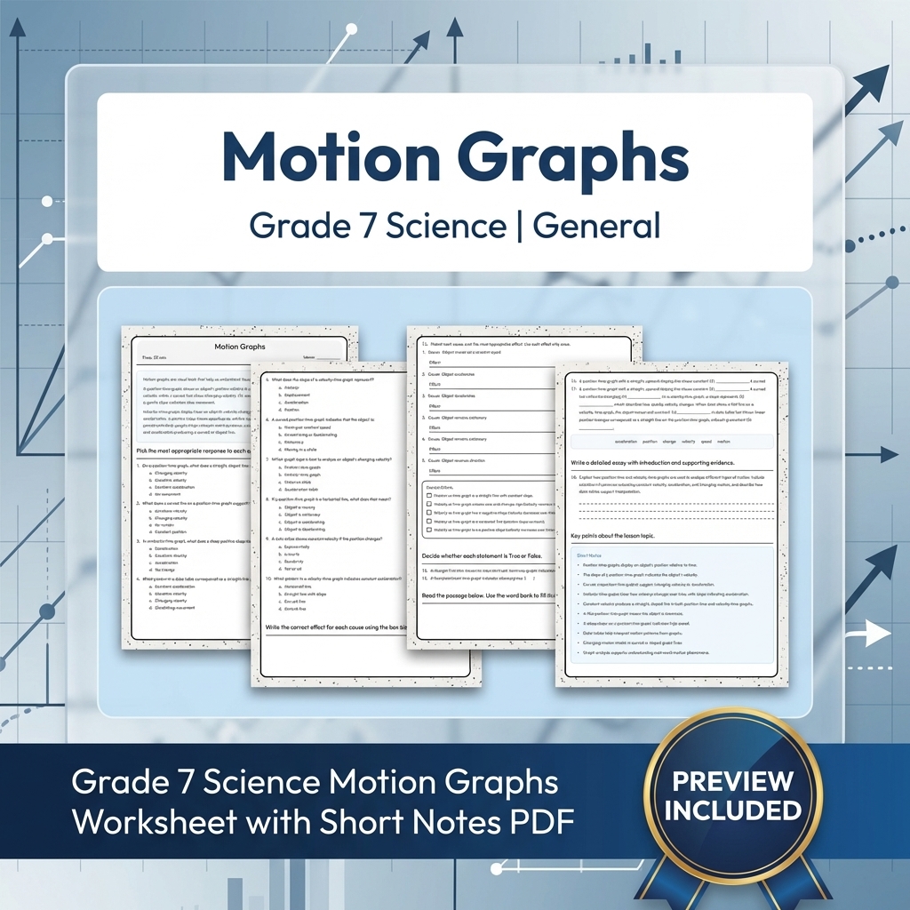 Grade 7 Science Data, Models, and Systems Full-Year Bundle | General Framework — included worksheet 2
