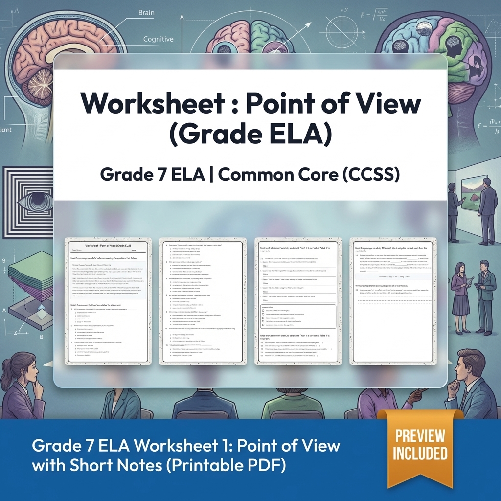 Grade 7 Writing Routinely ELA Full-Year Bundle – Common Core (CCSS) — included worksheet 3