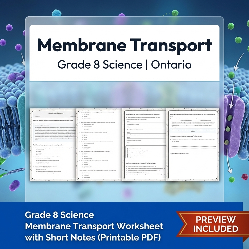 Grade 8 Science Full Year Bundle | Water Systems & Hydrostatics Curriculum — included worksheet 4