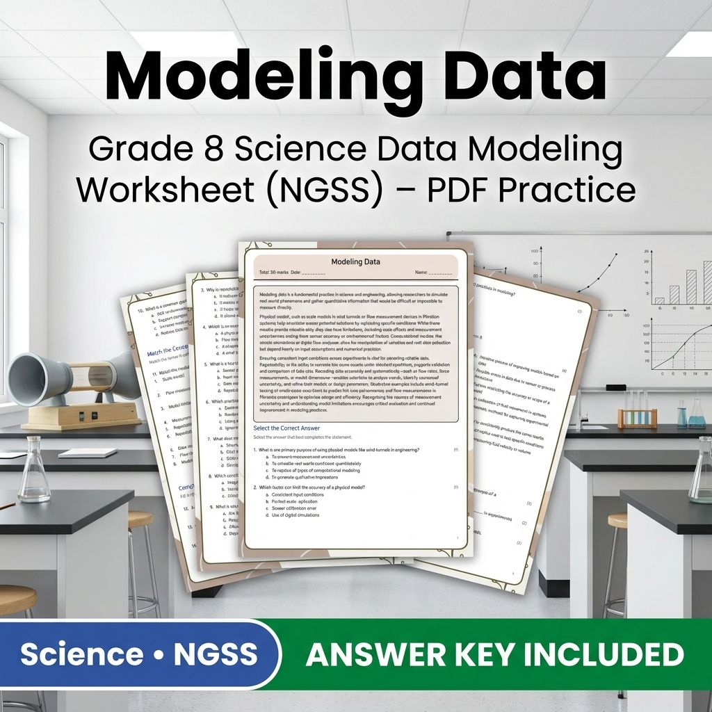 Grade 8 Science NGSS Bundle | Comprehensive Worksheets for Earth & Life Sciences — included worksheet 2
