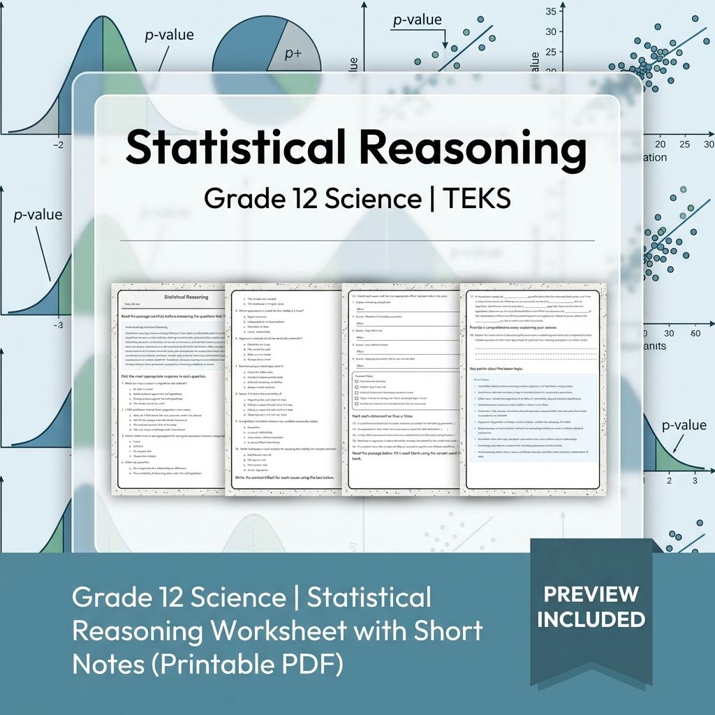 Grade 12 Science Workbook Bundle – Environmental, Genetics, Space & More — included worksheet 6