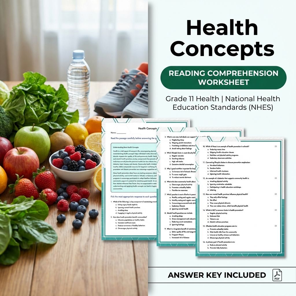 Grade 11 Health Worksheet Bundle – Interpersonal Skills & Advocacy NHES Aligned — included worksheet 1