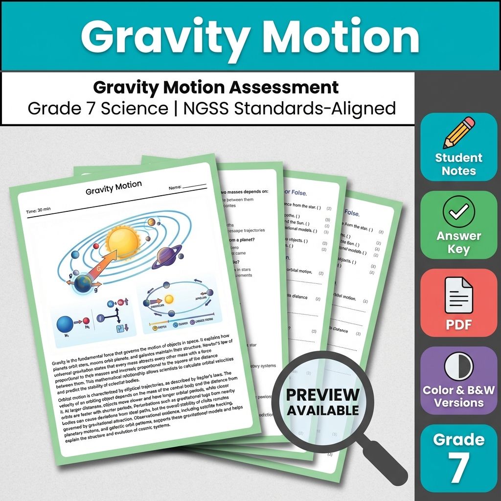 Grade 7 Science Full Year Bundle | NGSS Assessment Worksheets & Resources — included worksheet 1