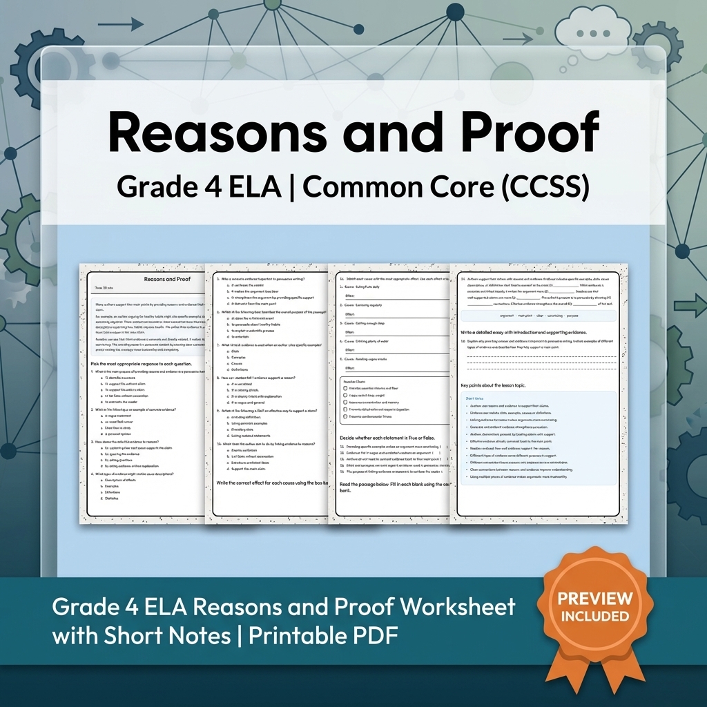 Grade 4 Text Evidence and Structure ELA Lesson Bundle Aligned to CCSS — included worksheet 2