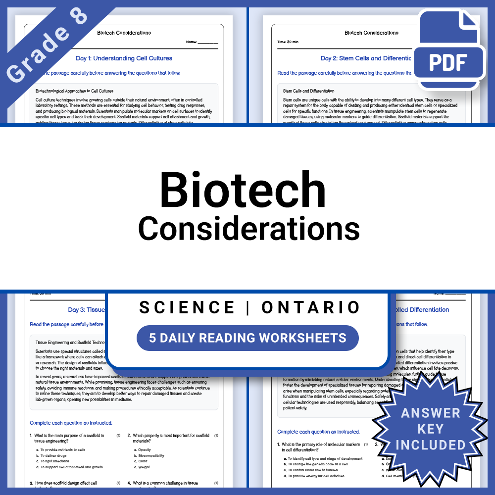 Grade 8 Science Full Year Curriculum Bundle | Water Systems & Energy — included worksheet 4