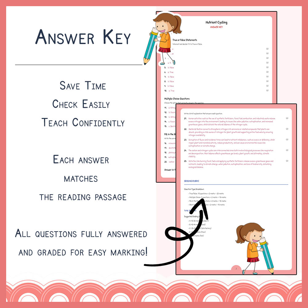 Grade 11 Science worksheet elena worksheet — Grade 11 Science Assessment | Nutrient Cycling Worksheet Elena | Ontario — pa…