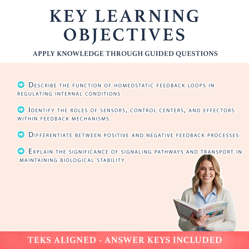 Grade 9 Science worksheet worksheet — 9th Grade Science | Feedback Principles Worksheet (PDF+ Answer Key) — page 2