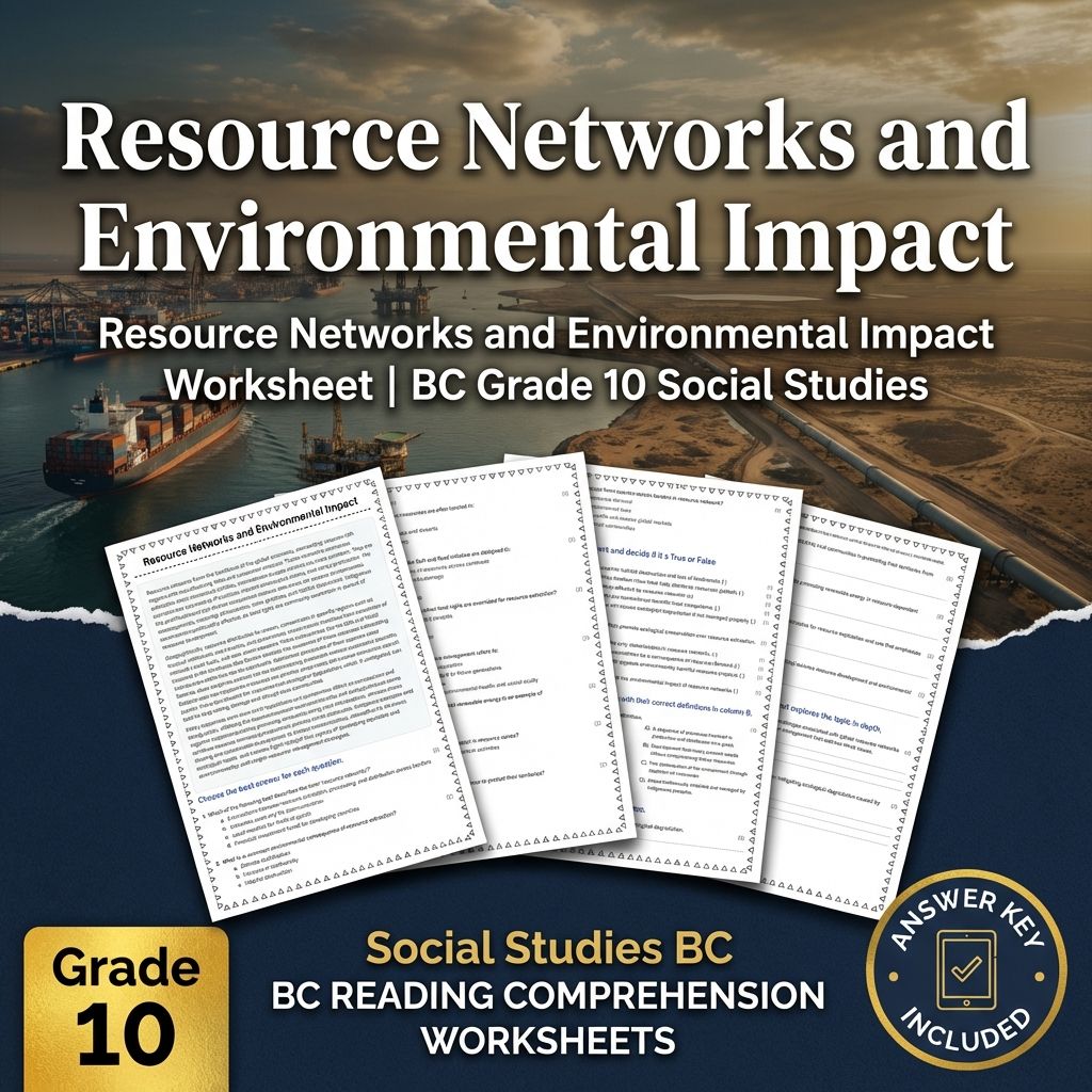 Resource Networks and Environmental Impact | BC Grade 10 Social Studies