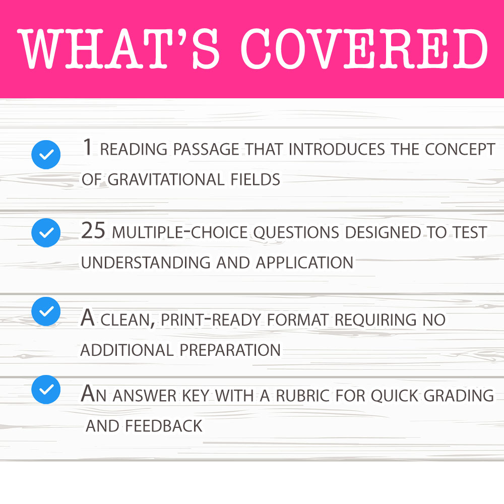 Grade 12 Science worksheet mcq paper worksheet — Grade 12 Science — Worksheet MCQ Paper for Mastering Gravitational Fields…