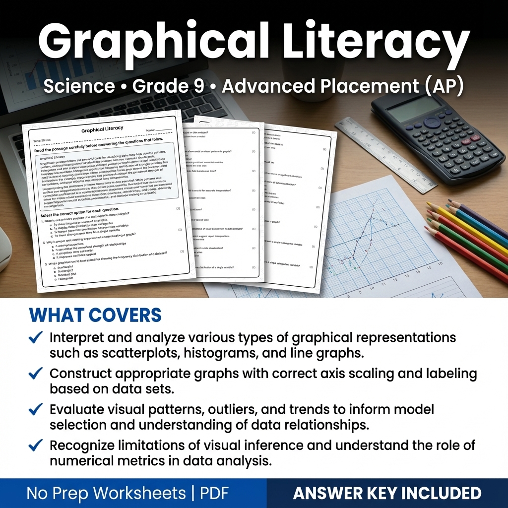 Grade 9 Science Worksheets Bundle | Physics, Earth Science & Biology  — included worksheet 5
