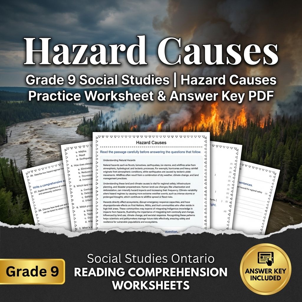 Grade 9 Social Studies | Community, Environment, & Urban Planning Strategies — included worksheet 1