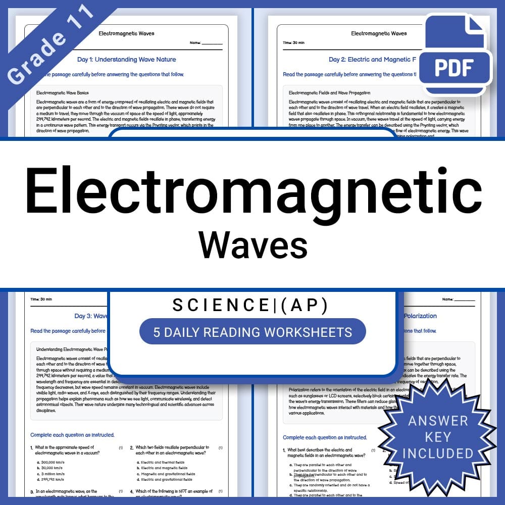 AP Physics Principles Activities & Worksheets | Grade 11 Advanced Placement  — included worksheet 1