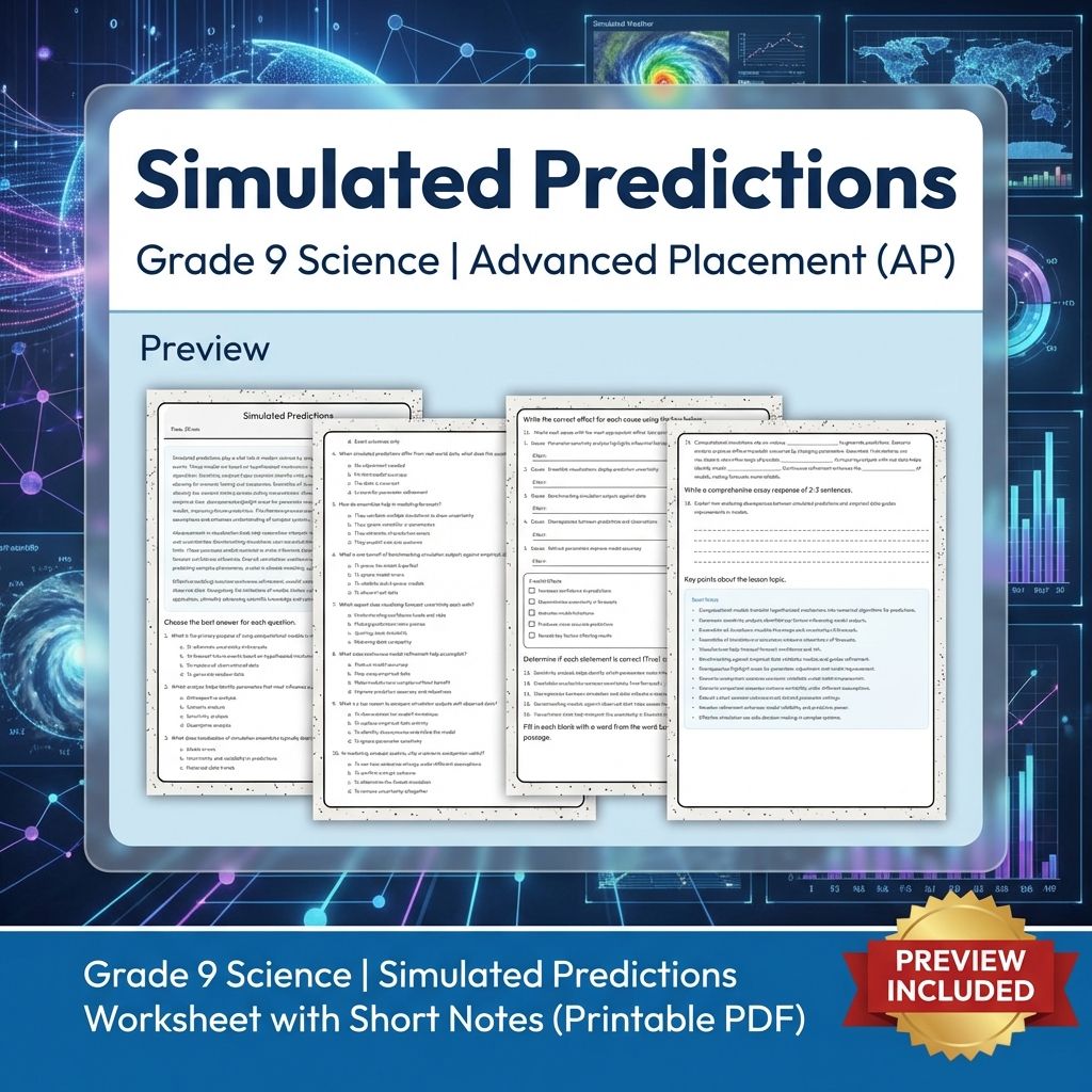 Grade 9 Science | Critical Thinking & Data Analysis Unit Bundle (Worksheets) — included worksheet 1
