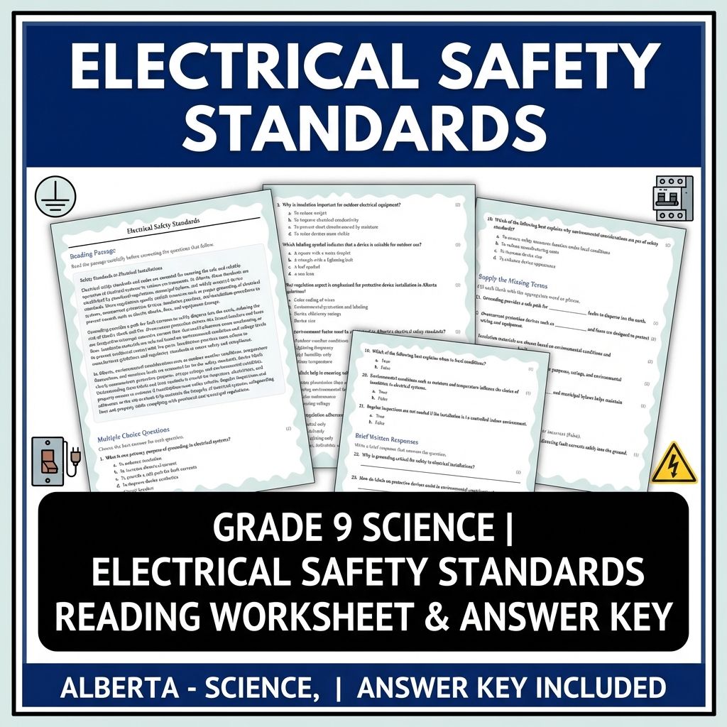 Grade 9 Science | Physics, Biology & Chemistry Mastery (Answer Key Included) — included worksheet 6