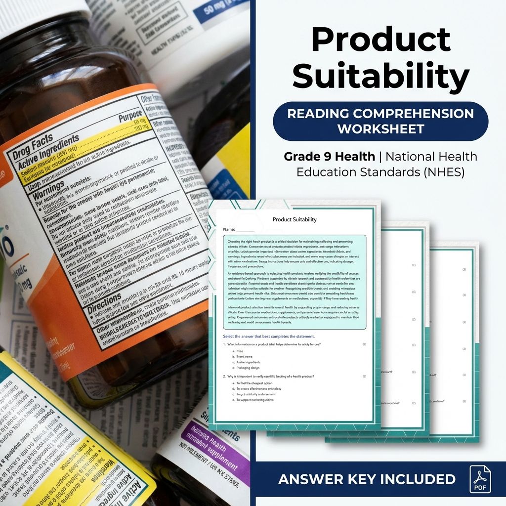 Grade 9 Health Bundle – Supporting Systems, Policies & Ethical Decisions (Worksheet Pack) — included worksheet 2