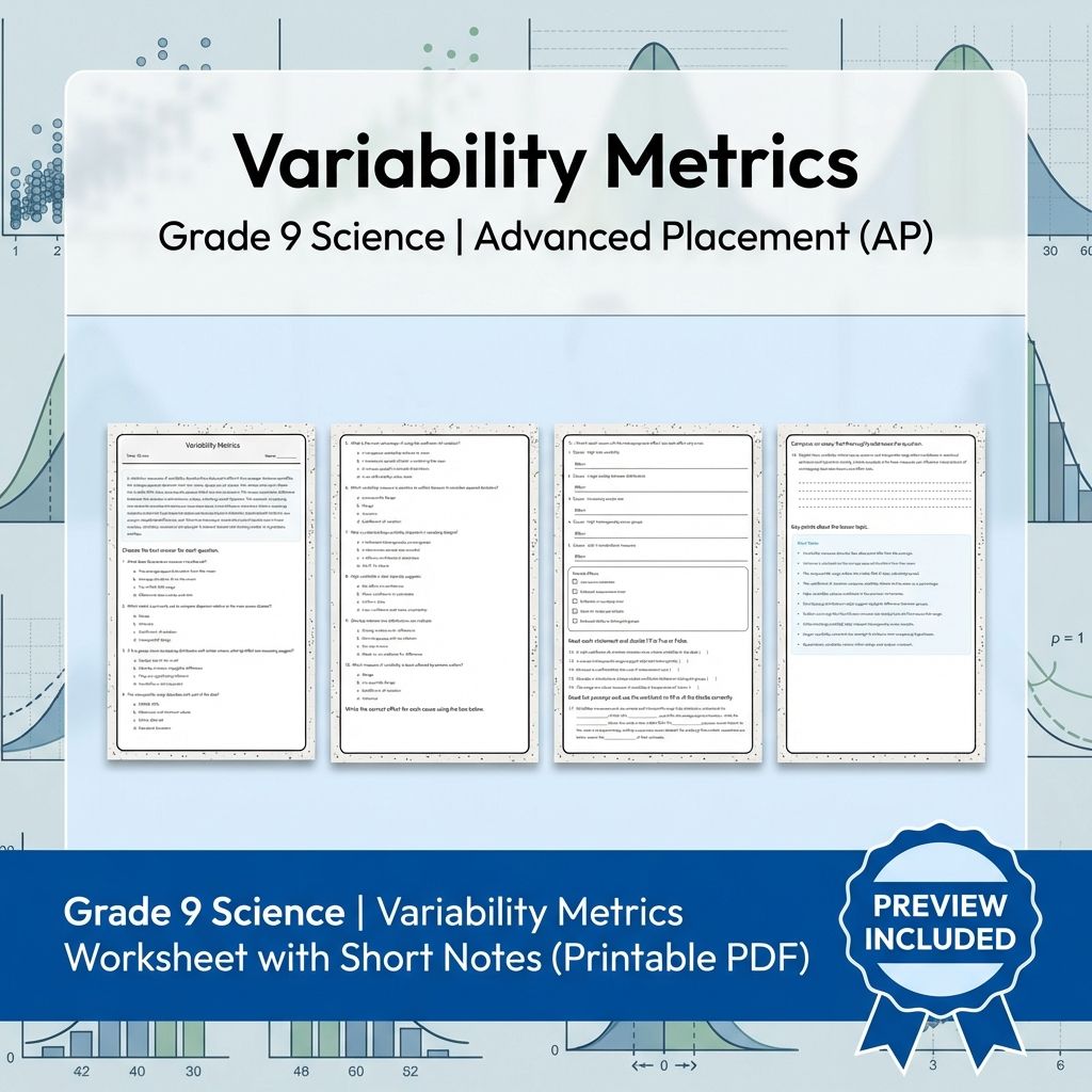 Grade 9 Science | Critical Thinking & Data Analysis Unit Bundle (Worksheets) — included worksheet 2