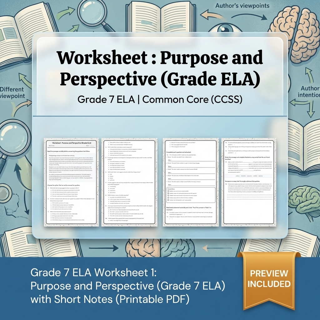 Grade 7 Writing Routinely ELA Full-Year Bundle – Common Core (CCSS) — included worksheet 5