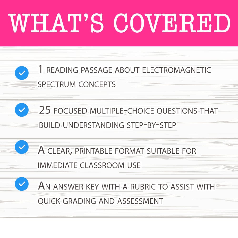 Grade 12 Science worksheet mcq paper worksheet — Grade 12 Science — Electromagnetic Waves Worksheet for Mastery — page 2