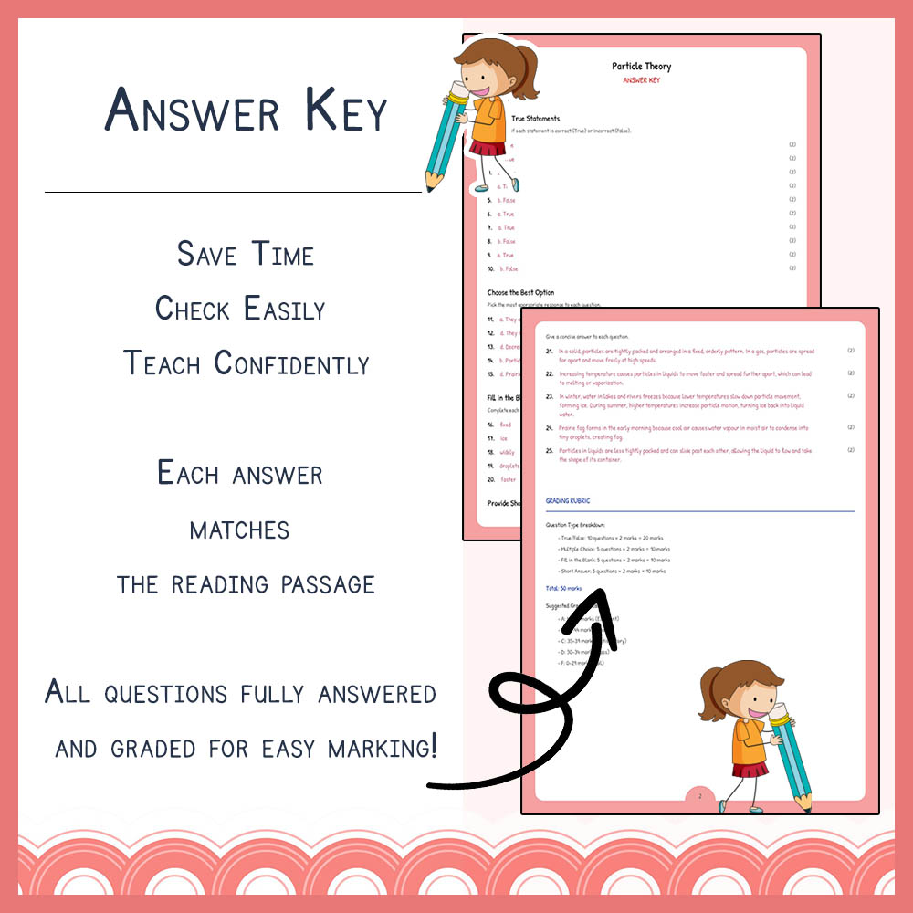 Grade 8 Science worksheet elena worksheet — Grade 8 Science | Particle Theory Worksheet | Alberta Standard — page 3