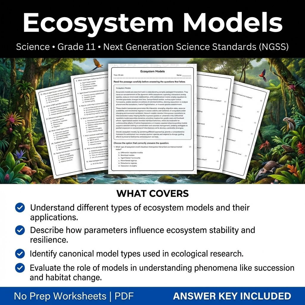 Grade 11 Science Worksheet Bundle|Cellular Processes,Chemistry,& Physics Support — included worksheet 11
