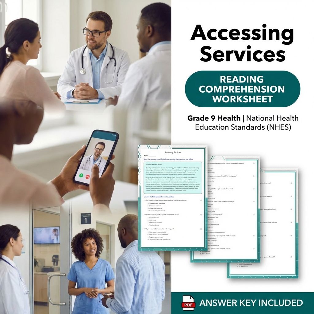 Grade 9 Health Bundle – Supporting Systems, Policies & Ethical Decisions (Worksheet Pack) — included worksheet 3