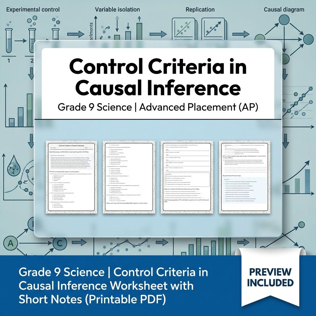 Grade 9 Science | Critical Thinking & Data Analysis Unit Bundle (Worksheets) — included worksheet 3