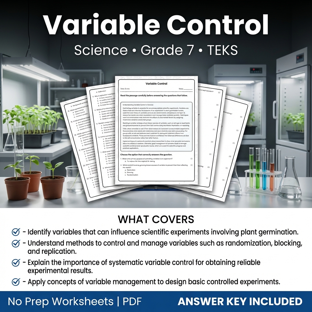 Grade 7 Science worksheet — Grade 7 Science Worksheet on Atmospheric Systems TEKS aligned