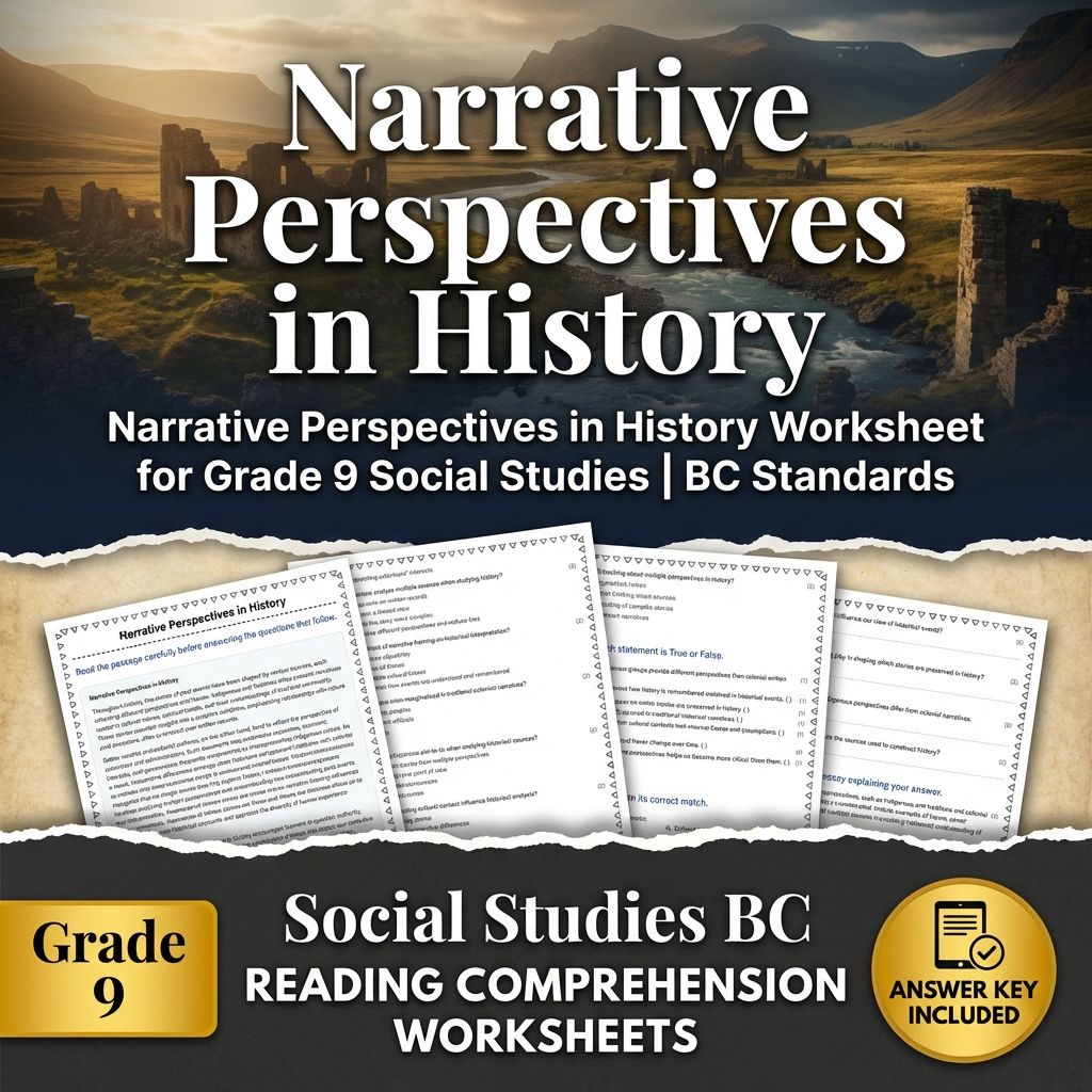 Grade 9 Social Studies Bundle | Constructing Historical Narratives  — included worksheet 2