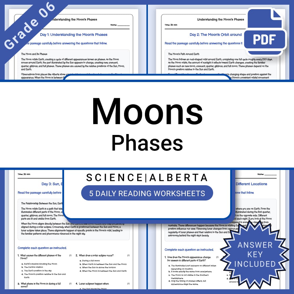Grade 6 Science Full Year Bundle | Weather, Ecosystems, Flight & Space — included worksheet 7
