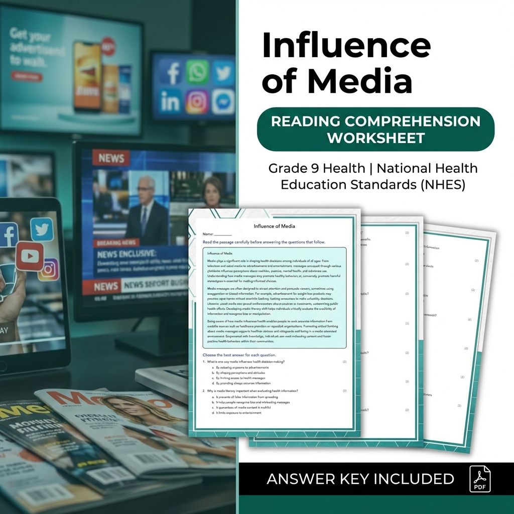 Grade 9 Health Bundle – Supporting Systems, Policies & Ethical Decisions (Worksheet Pack) — included worksheet 5