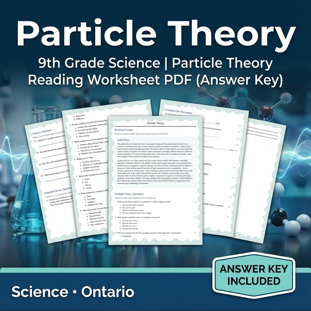 Grade 9 Science Bundle – Comprehensive NGSS-aligned Activities & Answer Keys — included worksheet 10