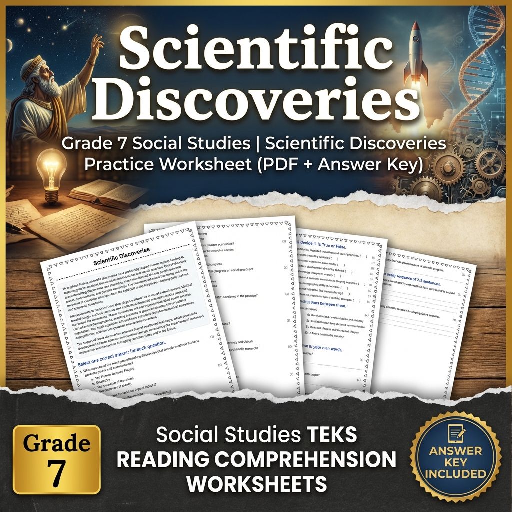 Grade 7 Social Studies Bundle | Reformation, Renaissance & Global Trade — included worksheet 7
