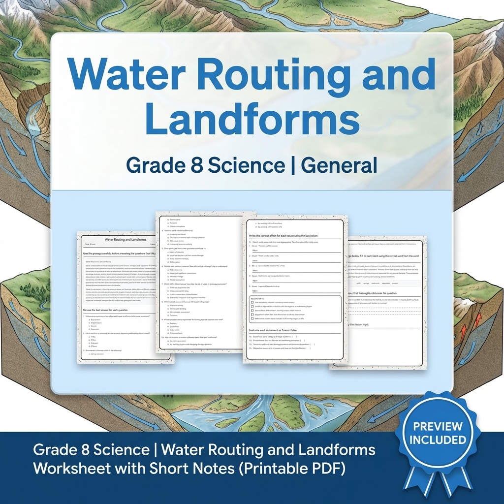 Grade 8 Science Data, Models & CER Full-Year Bundle: General Framework — included worksheet 9