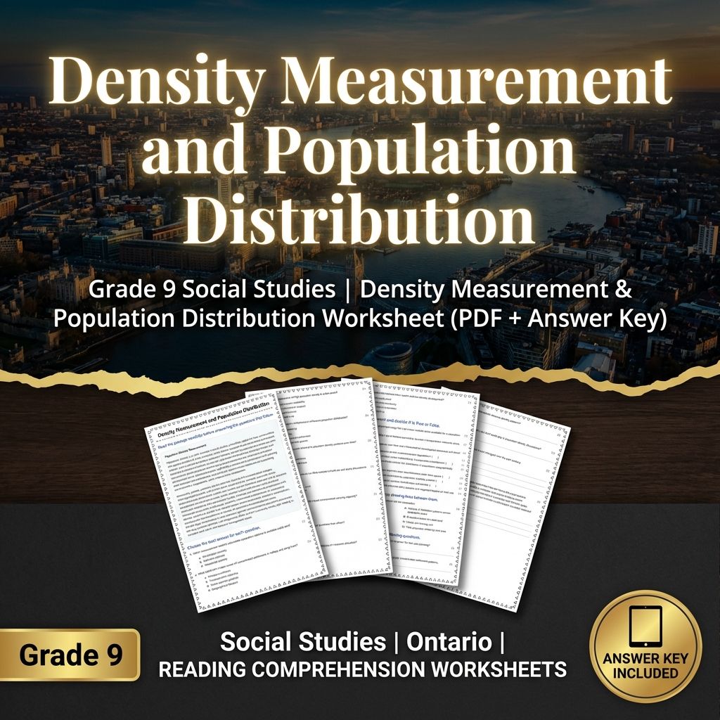 Grade 9 Social Studies | Community, Environment, & Urban Planning Strategies — included worksheet 6