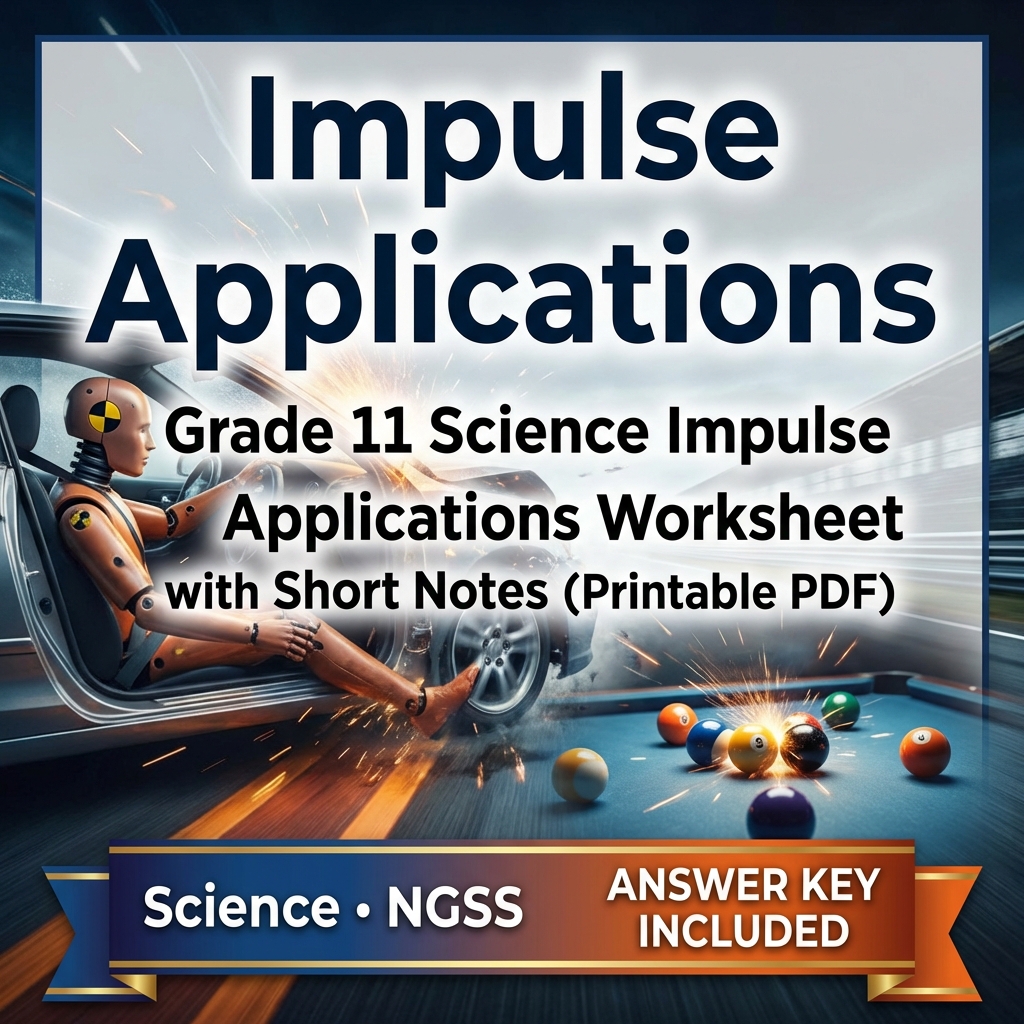 Grade 11 Science NGSS Motion and Stability Forces & Interactions Unit Bundle — included worksheet 2