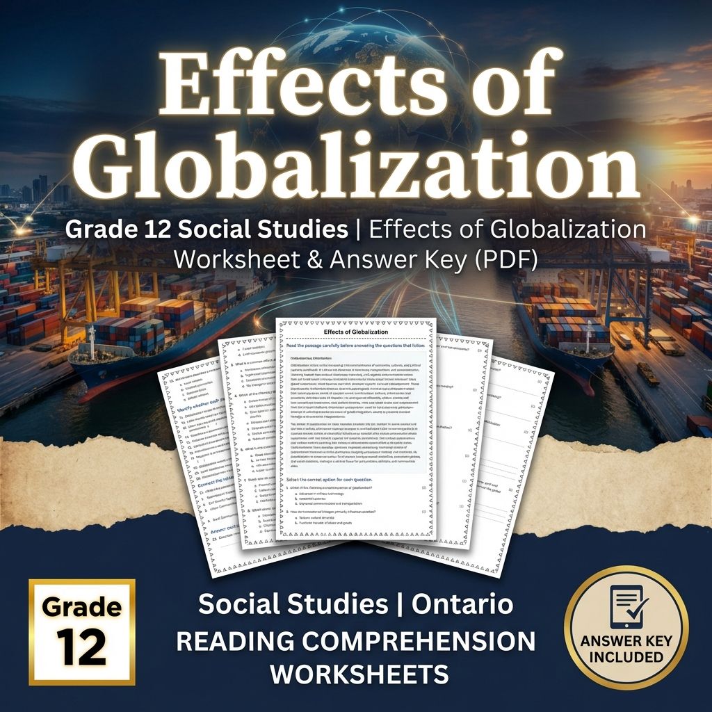 Grade 12 Social Studies | Effects of Globalization Worksheet & Answer Key (PDF)