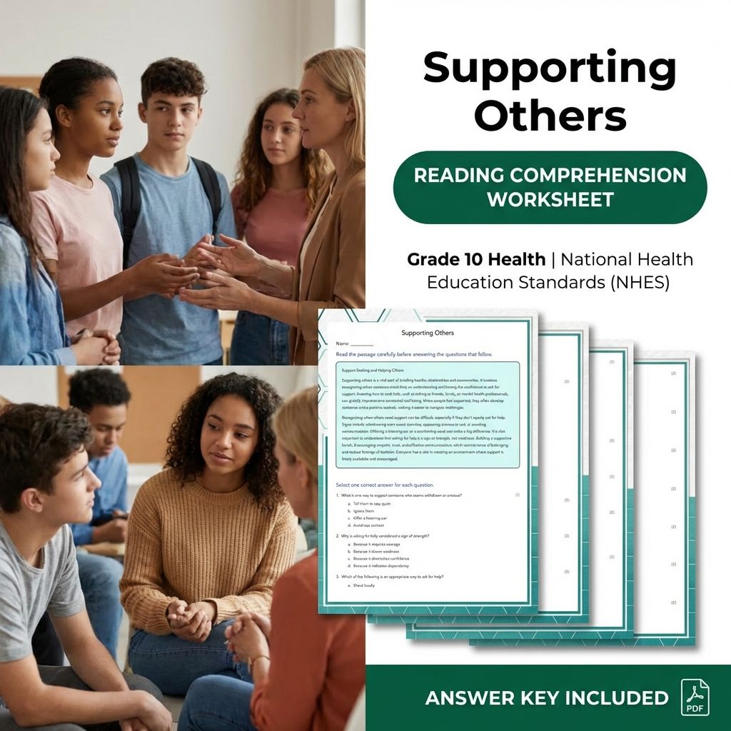 Grade 10 Health | Interpersonal Communication Skills Unit Bundle (NHES Aligned) — included worksheet 1