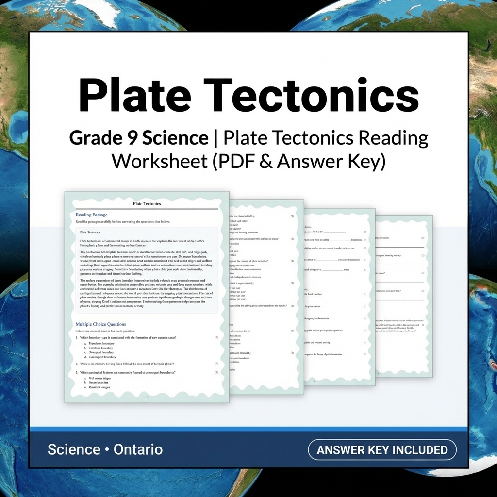 Grade 9 Science Bundle – Comprehensive NGSS-aligned Activities & Answer Keys — included worksheet 11