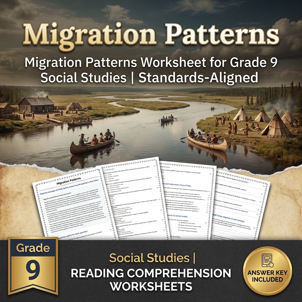 Grade 9 Social Studies | Contact, Cooperation & Conflict Bundle — included worksheet 1