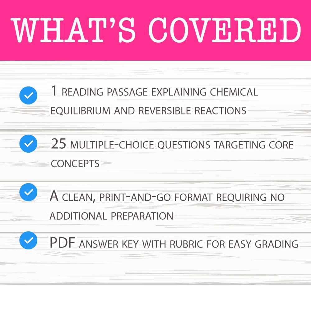 Grade 10 Science worksheet mcq paper worksheet — Grade 10 Science — Worksheet MCQ Paper for Mastering Dynamic Equilibrium…